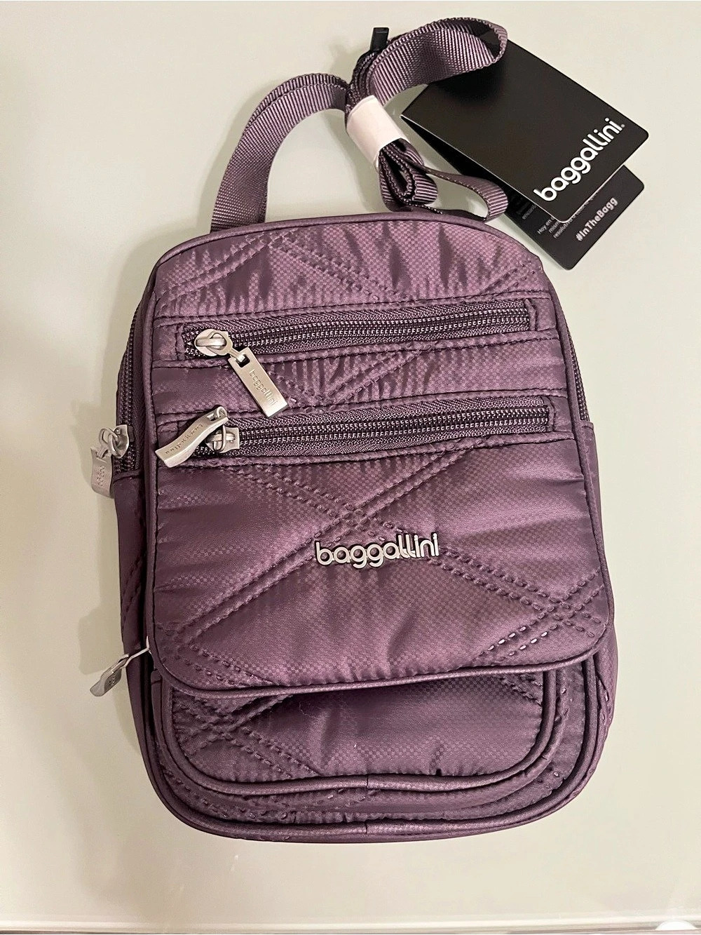 baggallini Purple Crossbody Bag